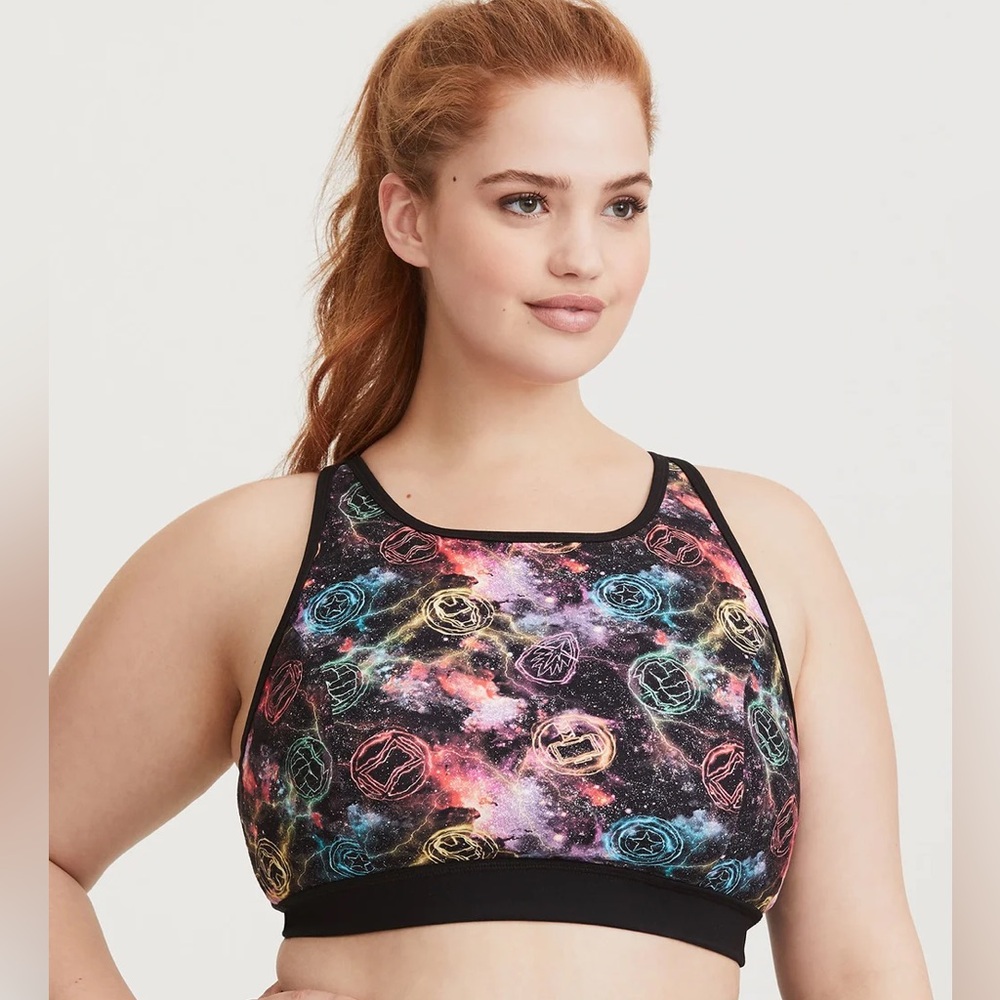 Torrid Her Universe Marvel Sports Bra